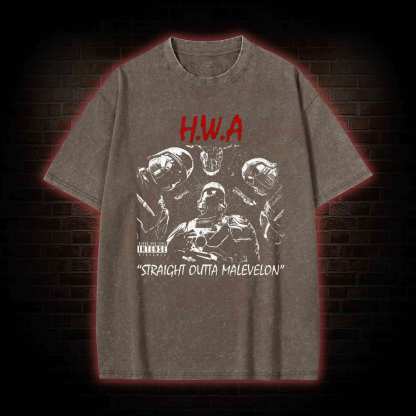 Space Soldier Washed T-shirt