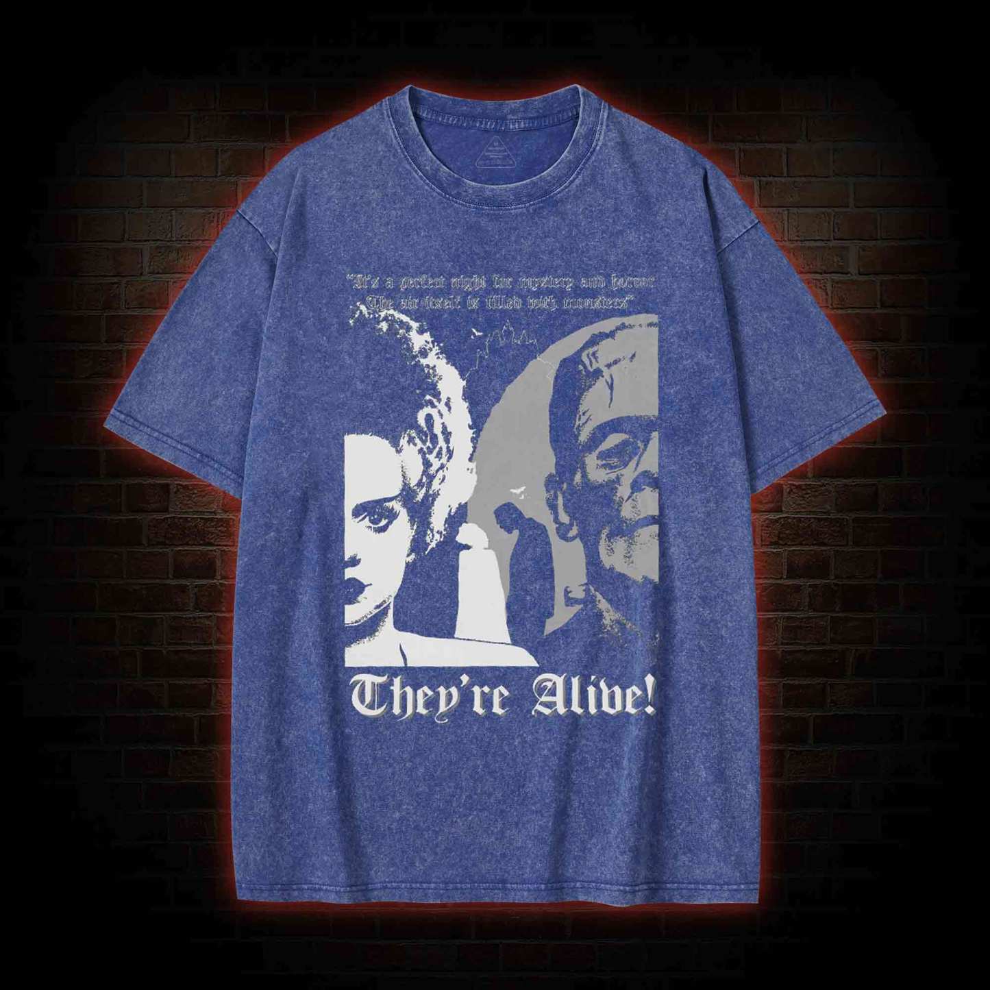 There're Alive! Washed T-shirt