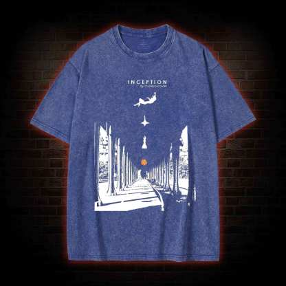 You're Waiting for a Train Washed T-shirt