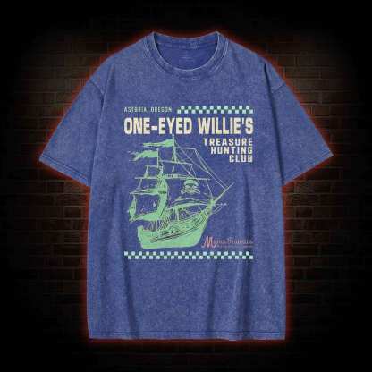 Treasure Hunting Club Washed T-shirt