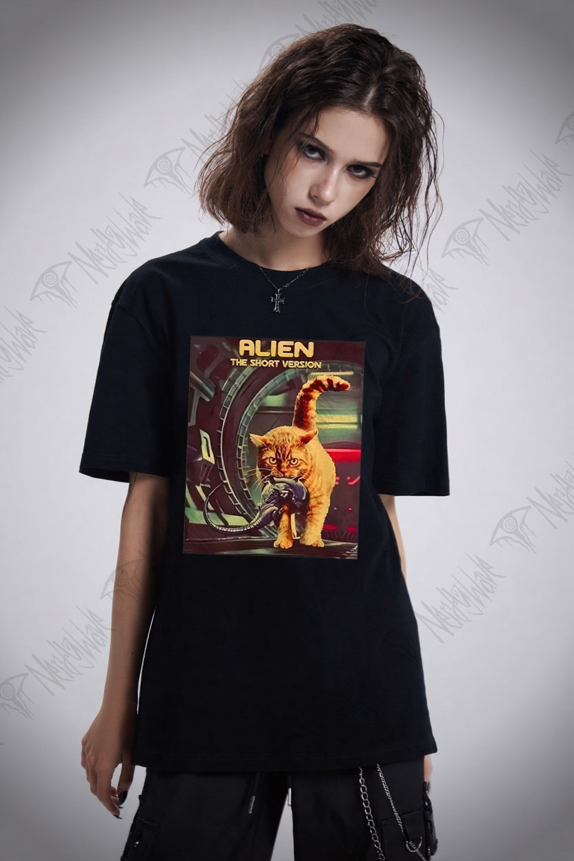 Alien Cat T-shirt