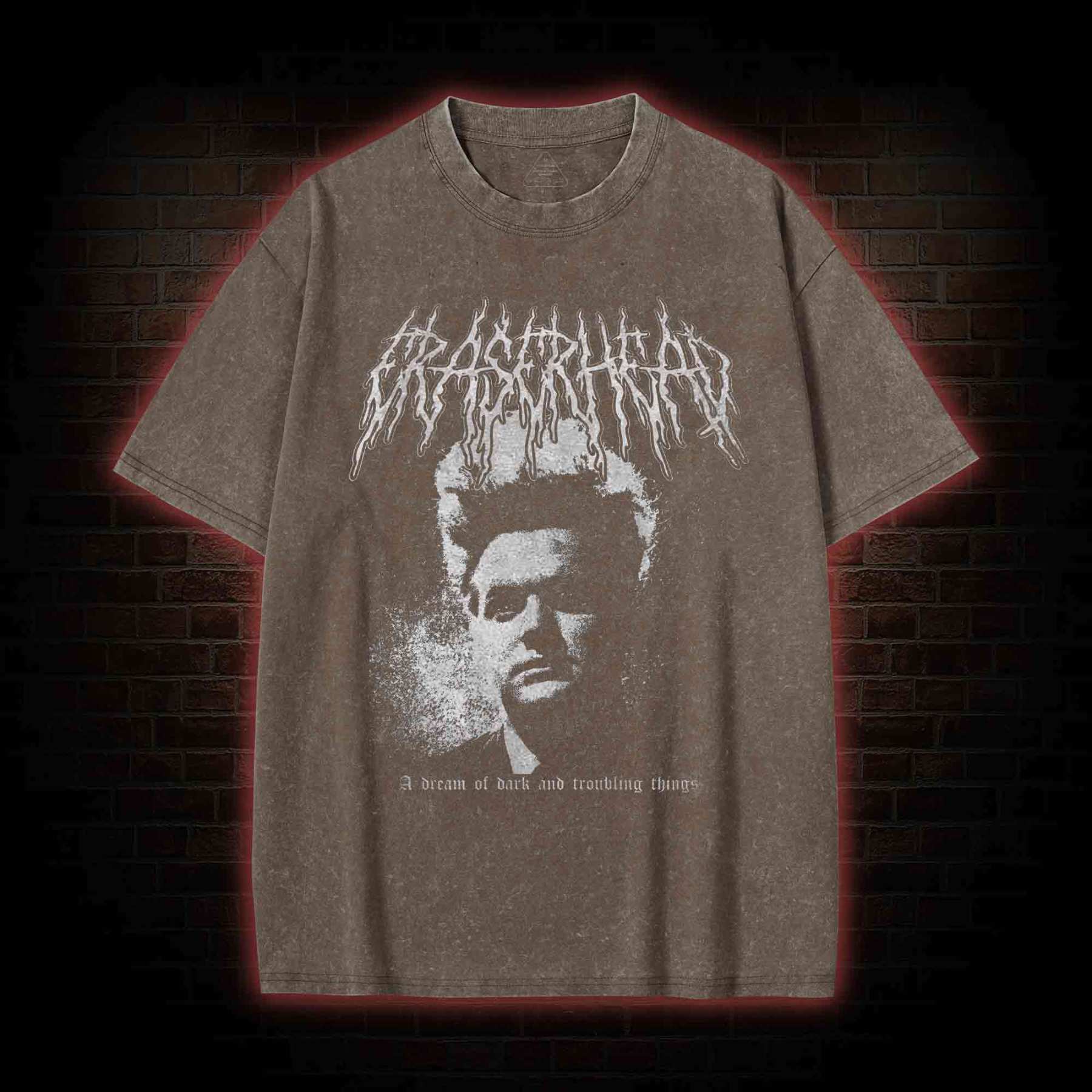 A Dream of Dark and Troubling Thing Washed T-shirt