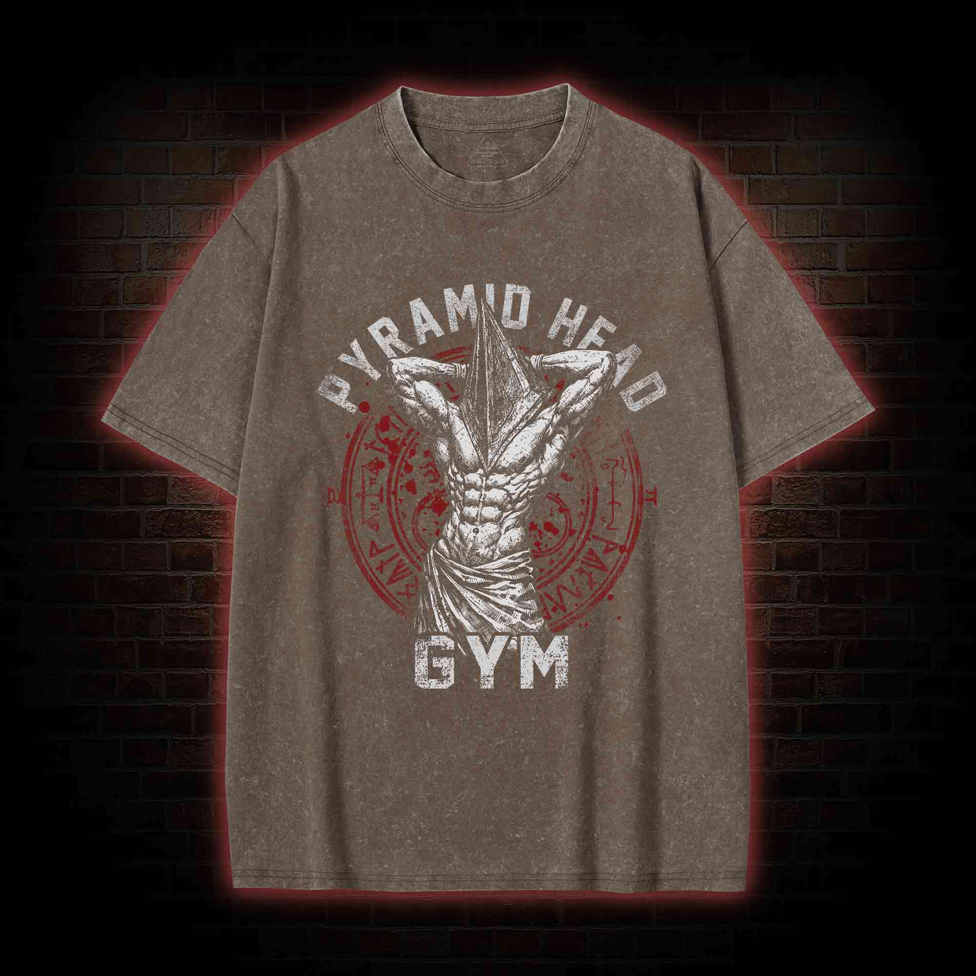 Pyramid Head Gym Washed T-shirt