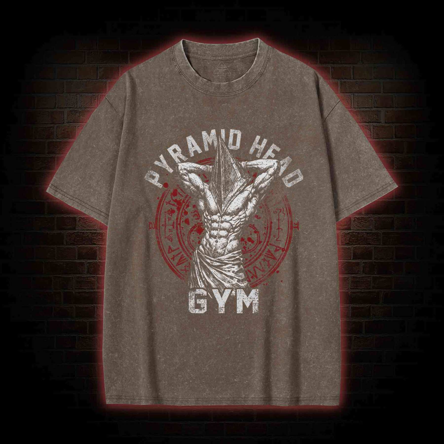 Pyramid Head Gym Washed T-shirt