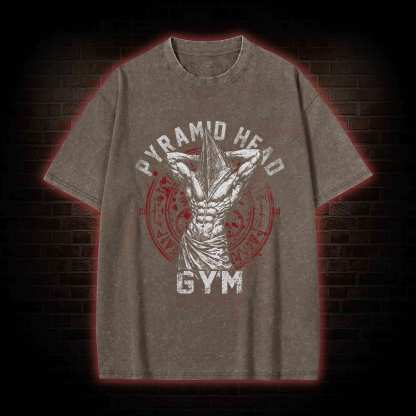 Pyramid Head Gym Washed T-shirt