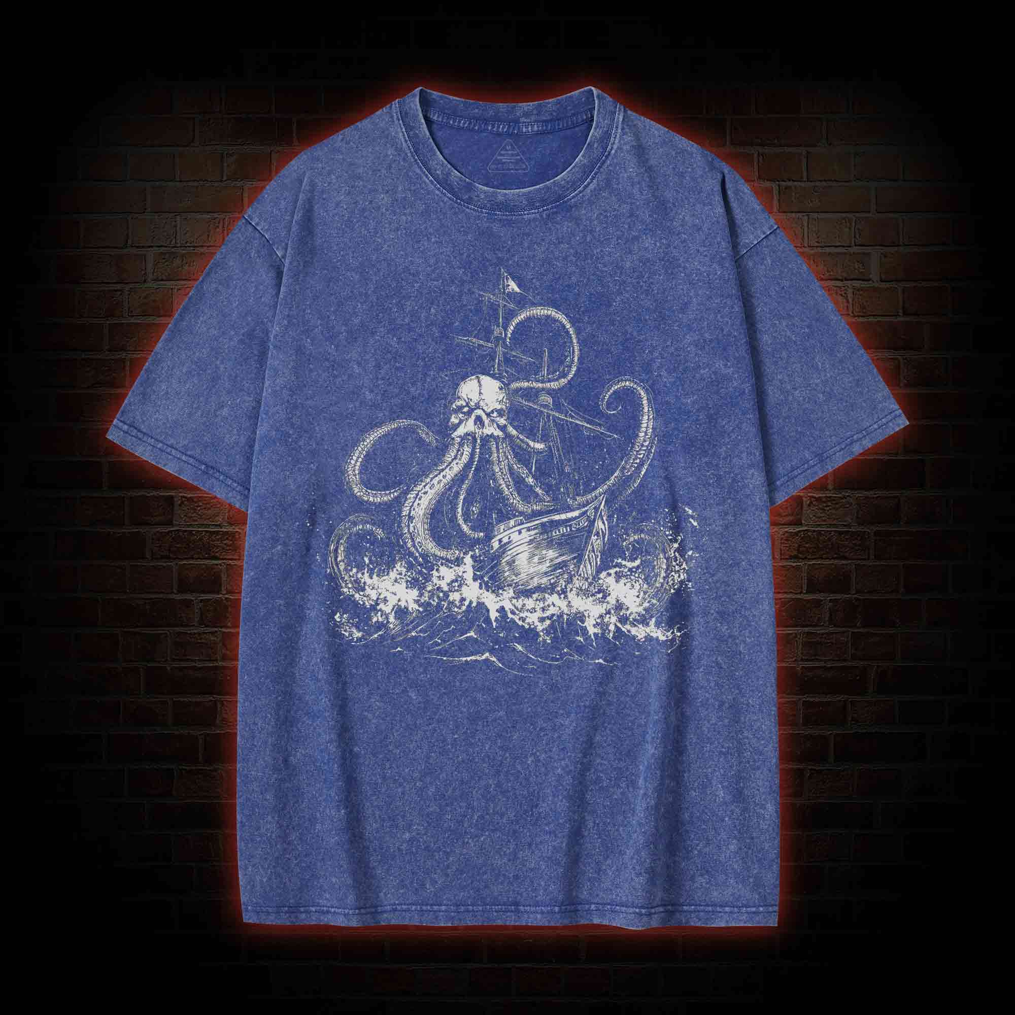 Octopus Washed T-shirt
