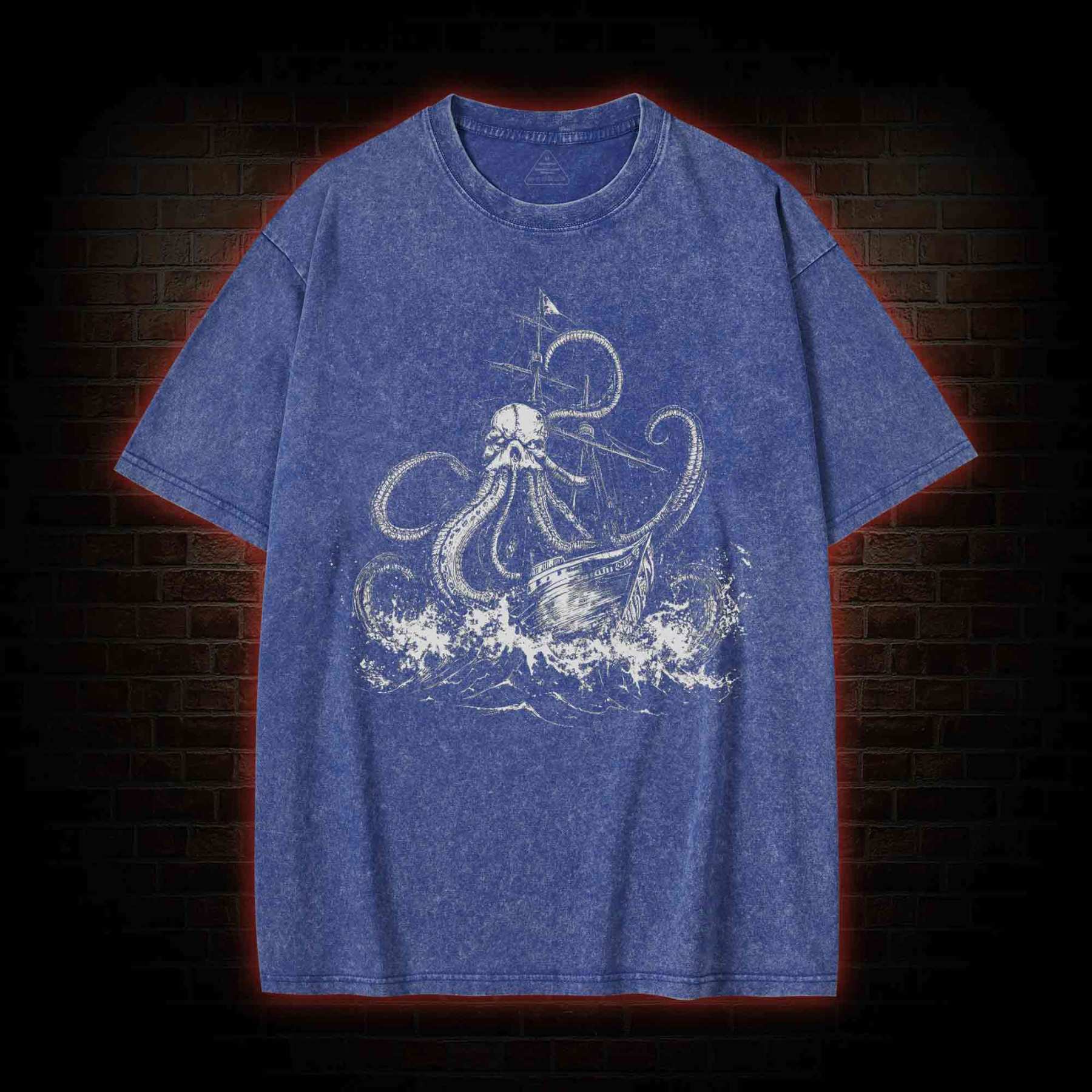 Octopus Washed T-shirt