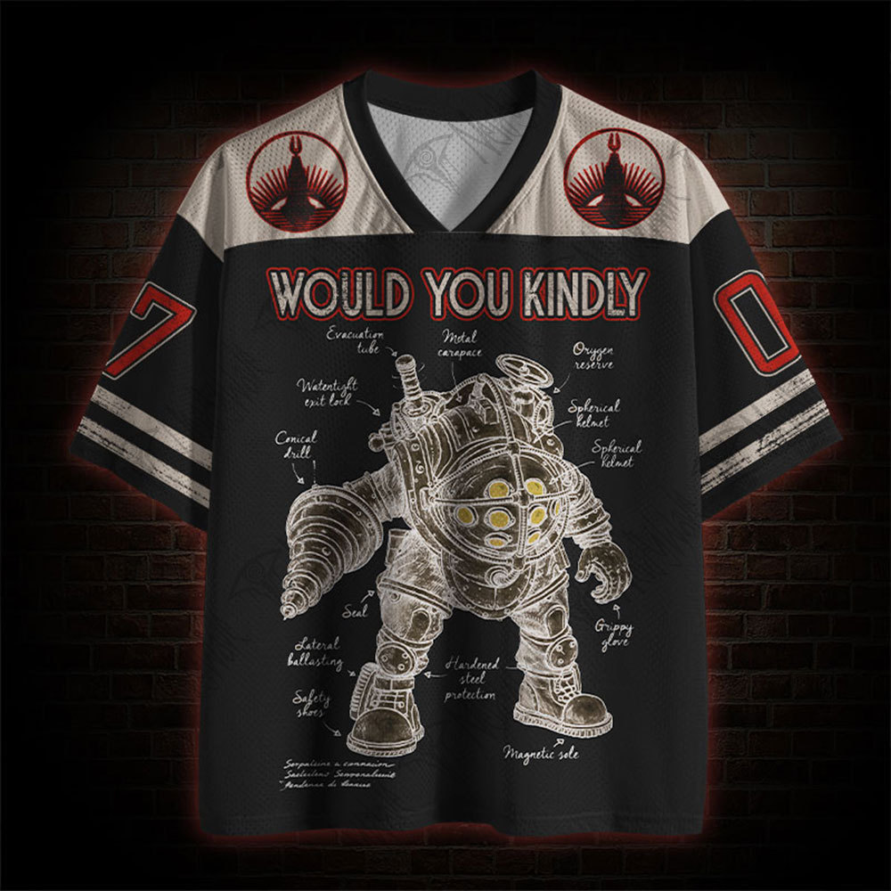 Would You Kindly Mesh Jersey
