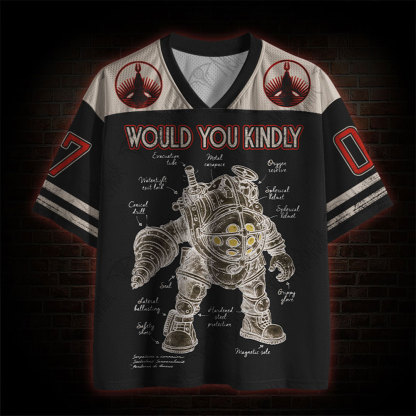 Would You Kindly Mesh Jersey