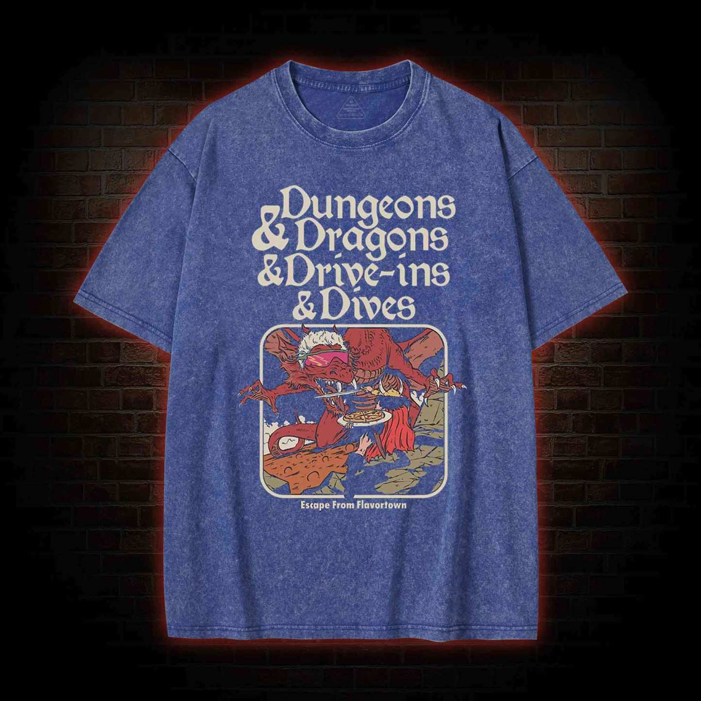 Escape from Flavortown Washed T-shirt