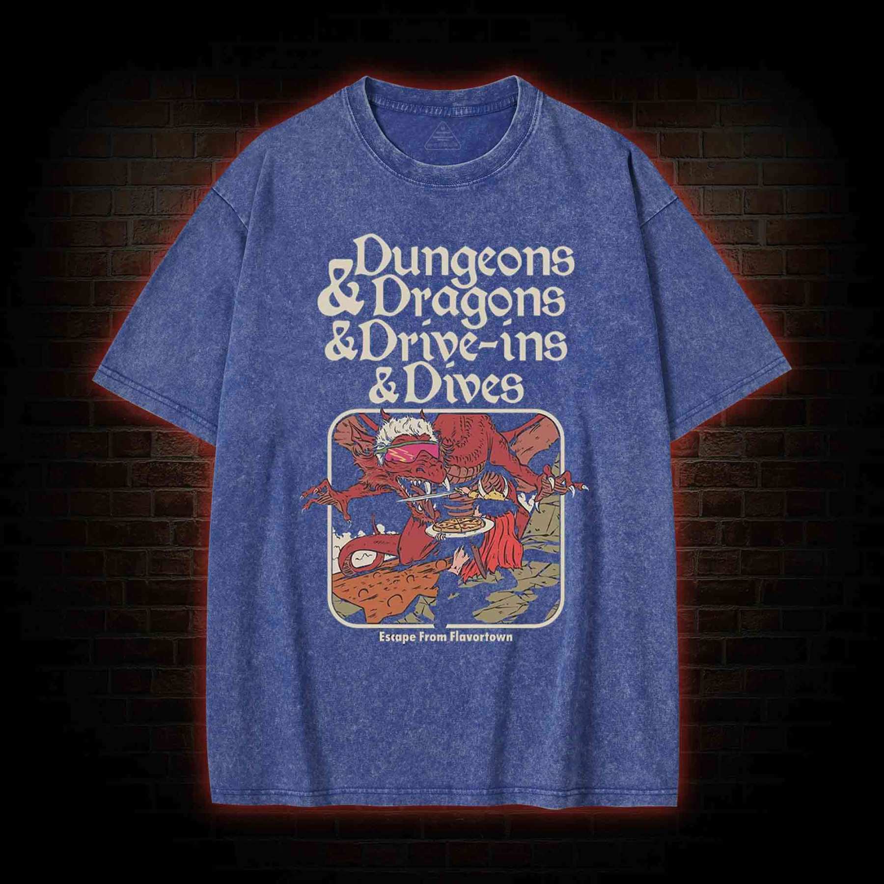 Escape from Flavortown Washed T-shirt