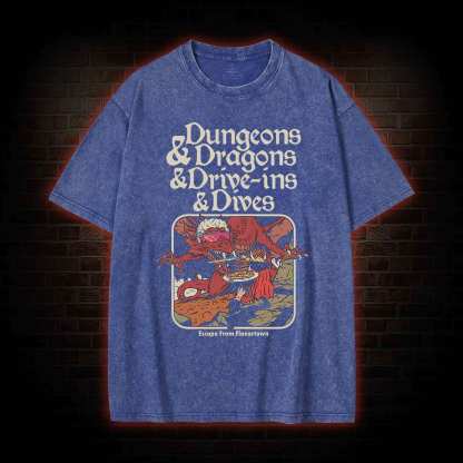 Escape from Flavortown Washed T-shirt