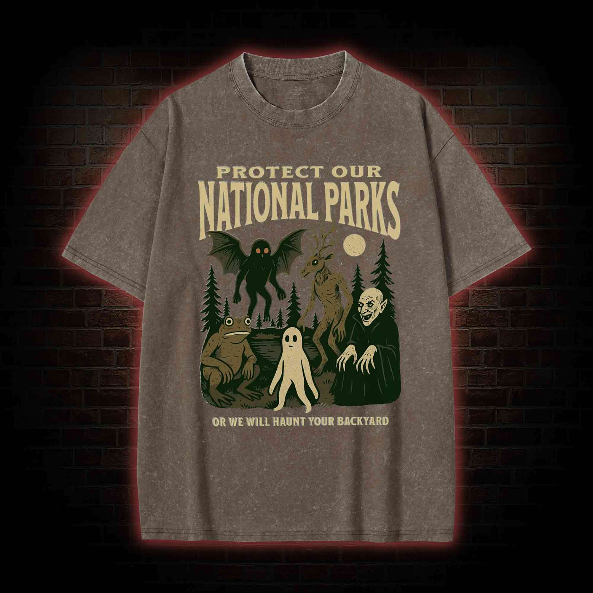 Protect Our National Parks Washed T-shirt