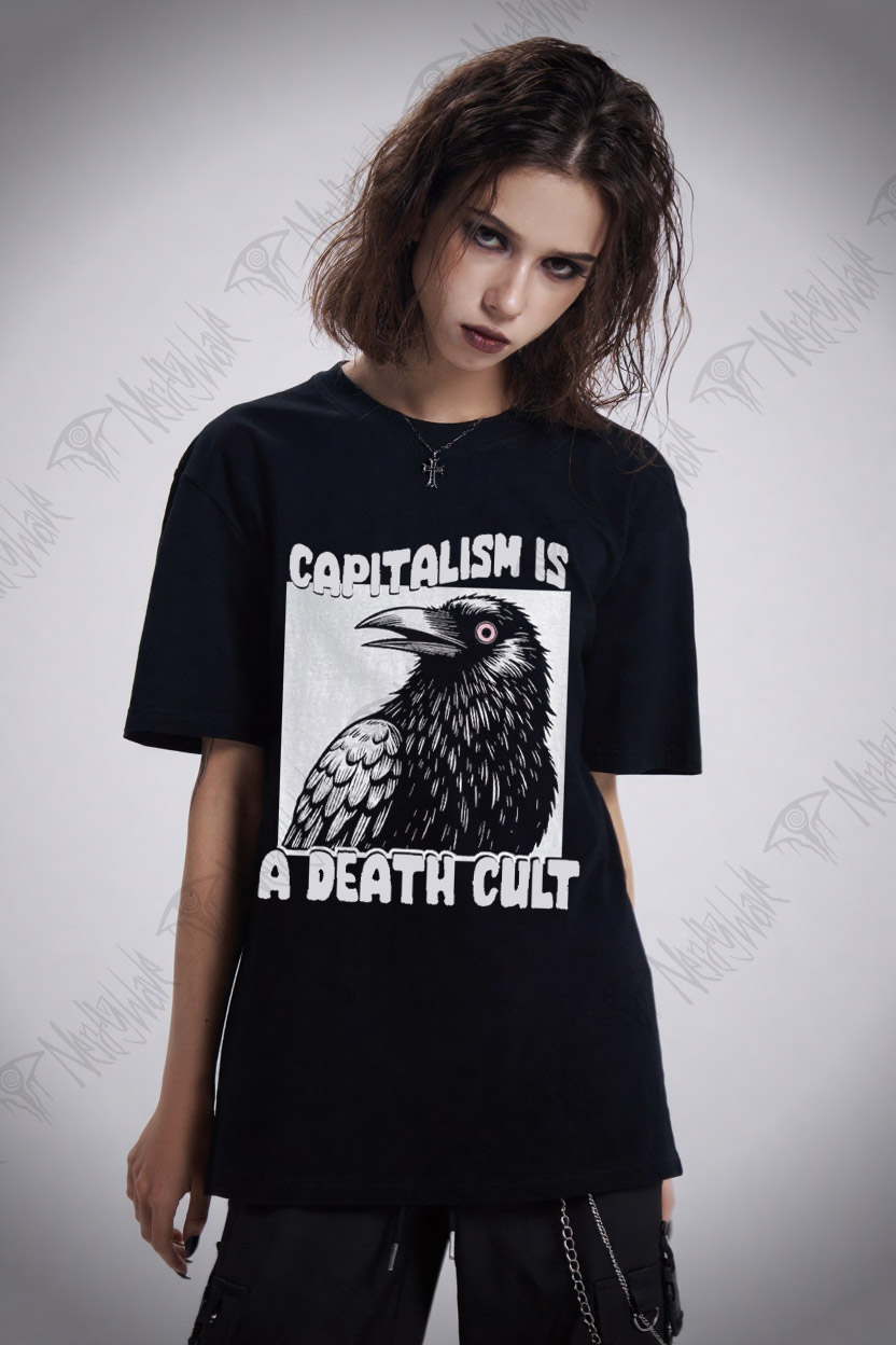 Vintage Capitalism is A Death Cult T-shirt