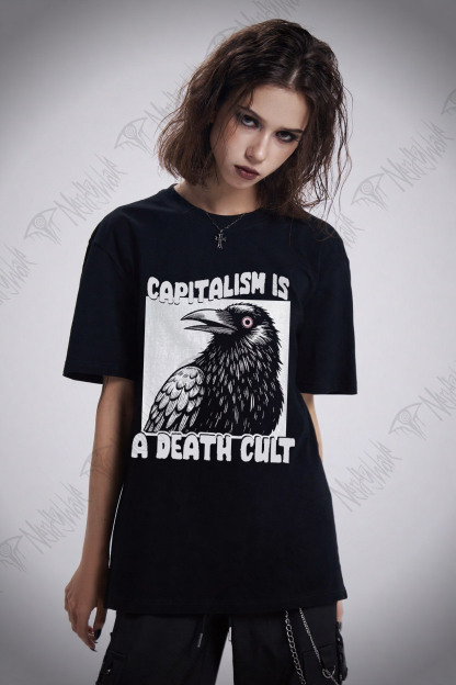 Vintage Capitalism is A Death Cult T-shirt