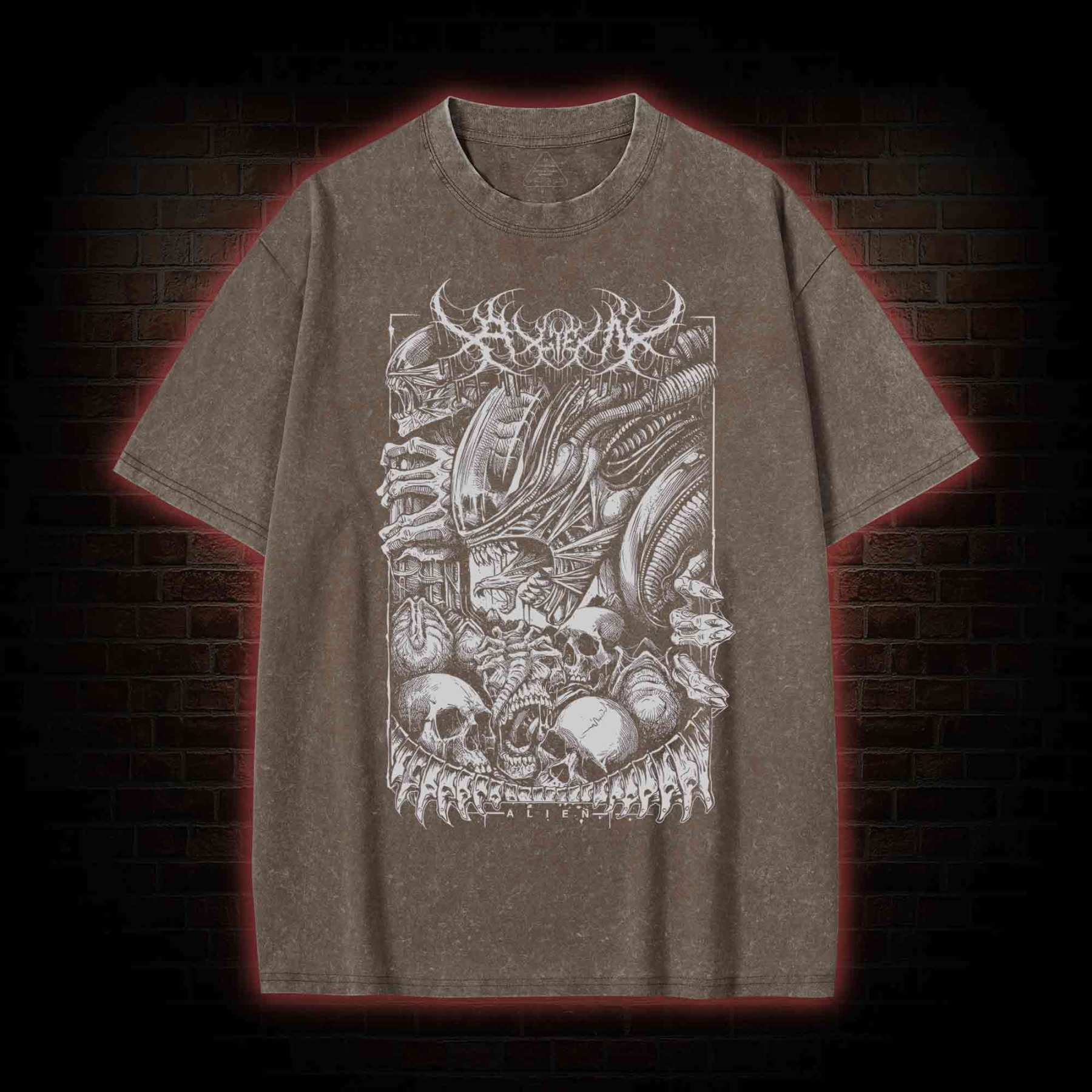 Alien Perfect Organism Vintage Washed T-shirt