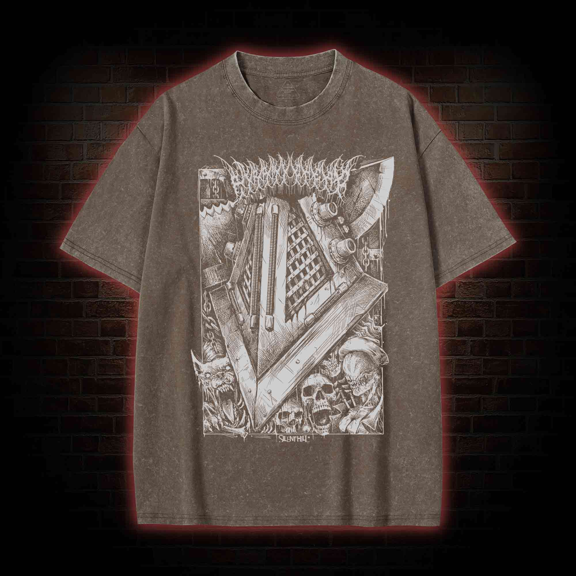 Pyramid Head Vintage Washed T-shirt