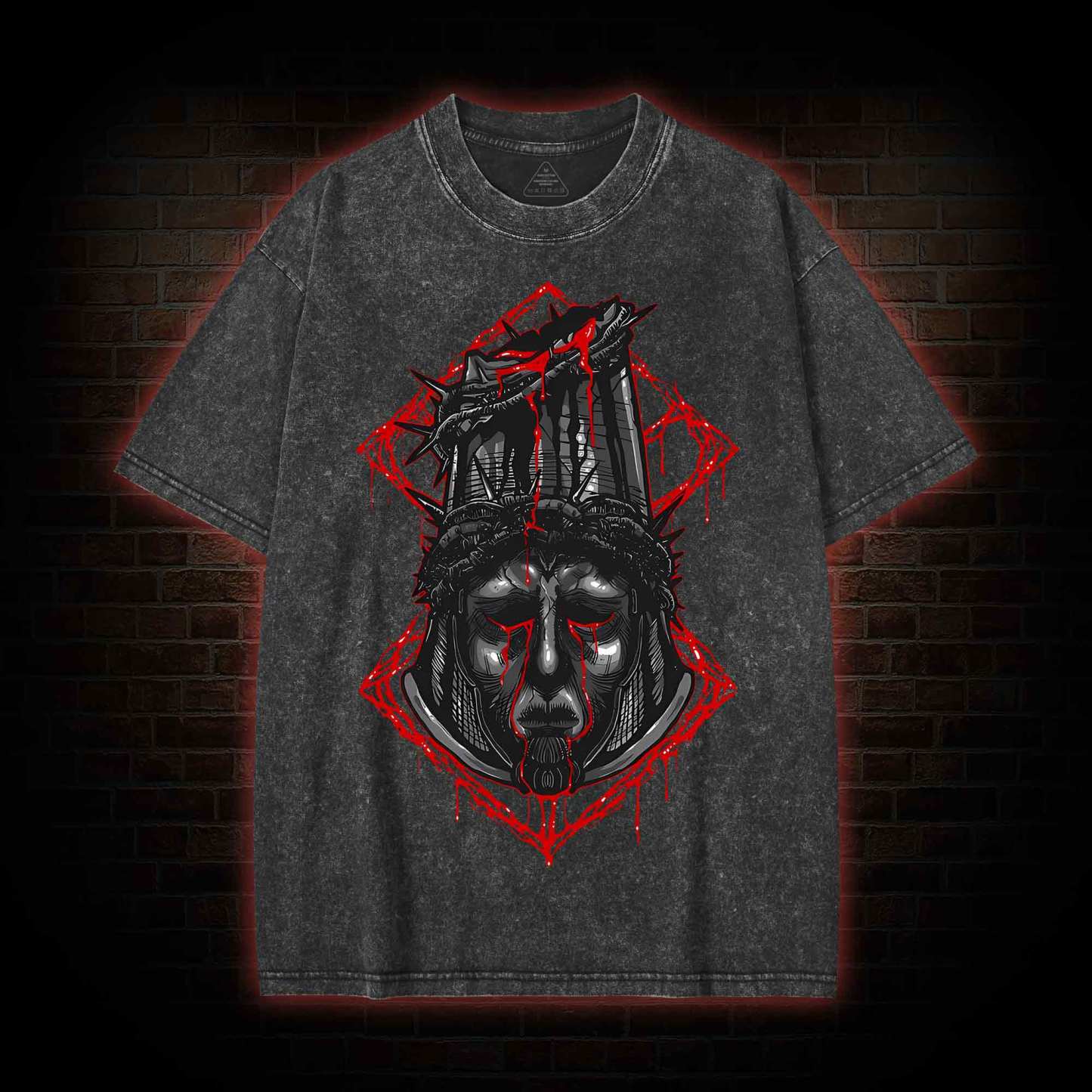 The Miracle Washed T-shirt-nerdywave