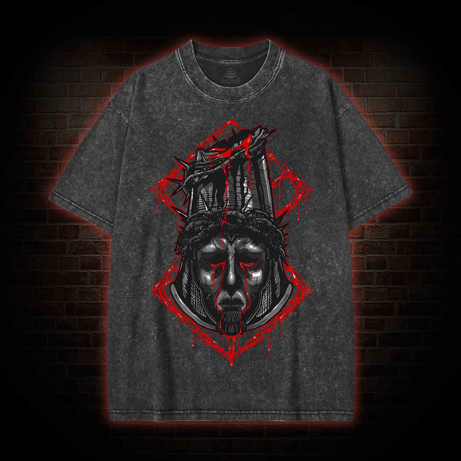 The Miracle Washed T-shirt-nerdywave