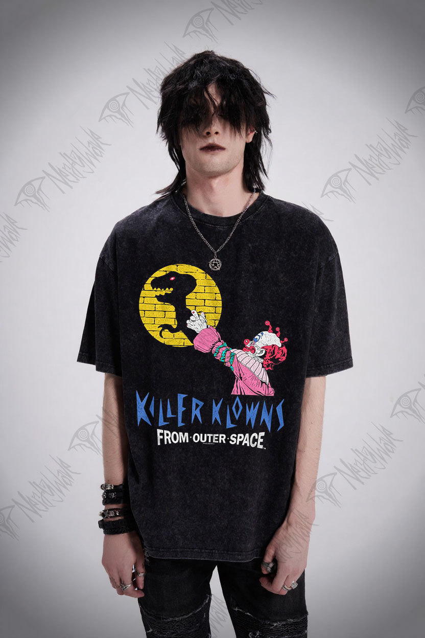 Shadow Puppet Clowns Washed T-shirt