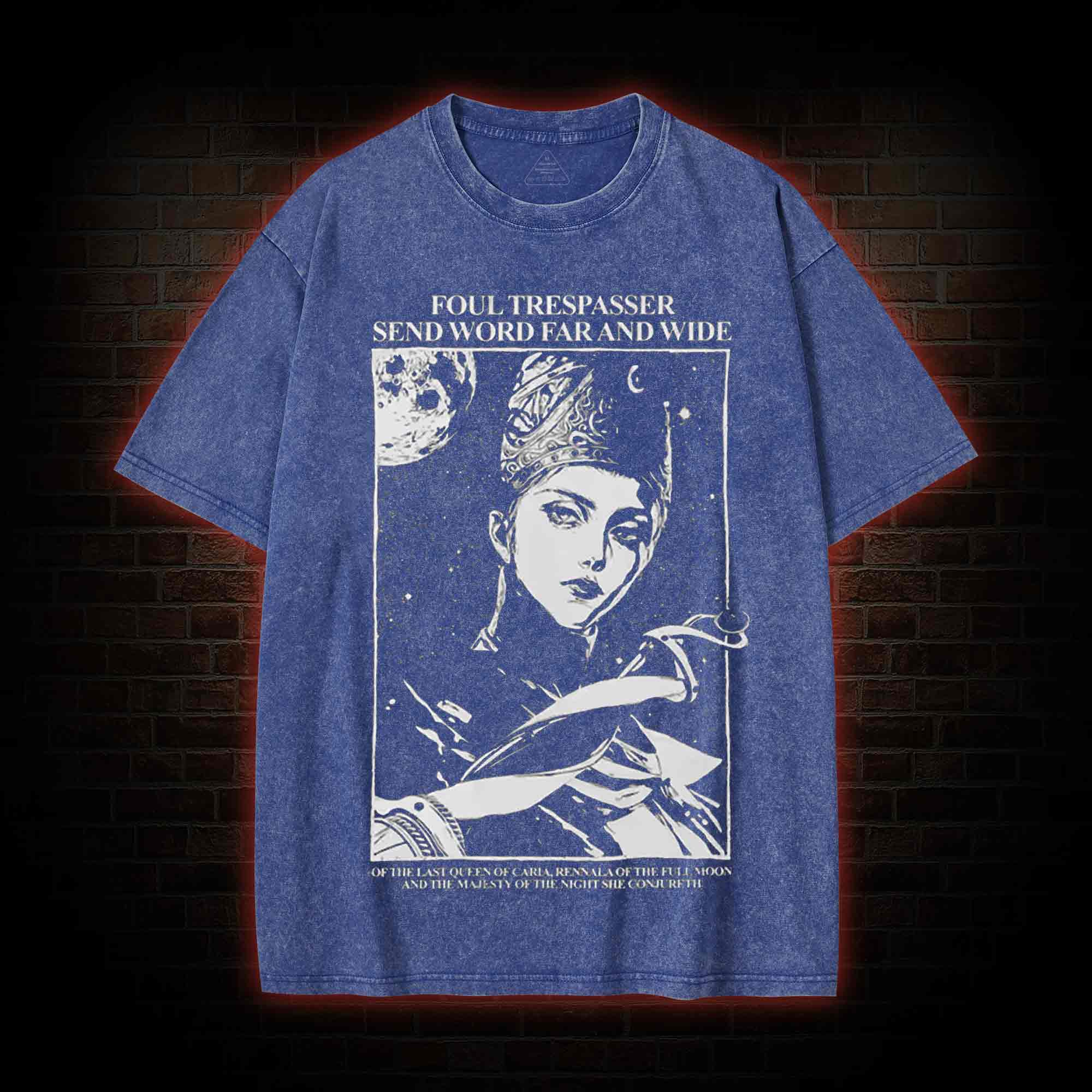 Powerful Sorceress Washed T-shirt