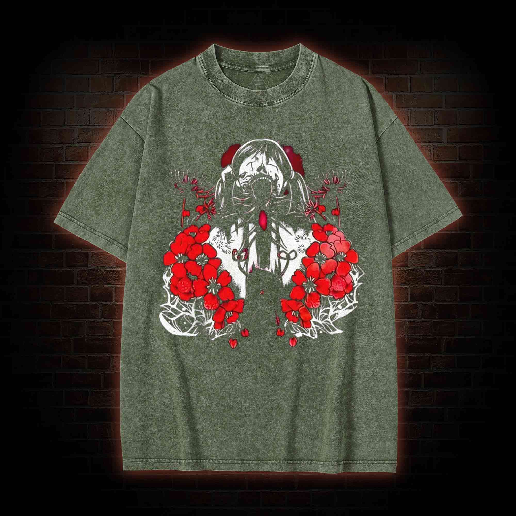 Nightmare Girl Washed T-shirt