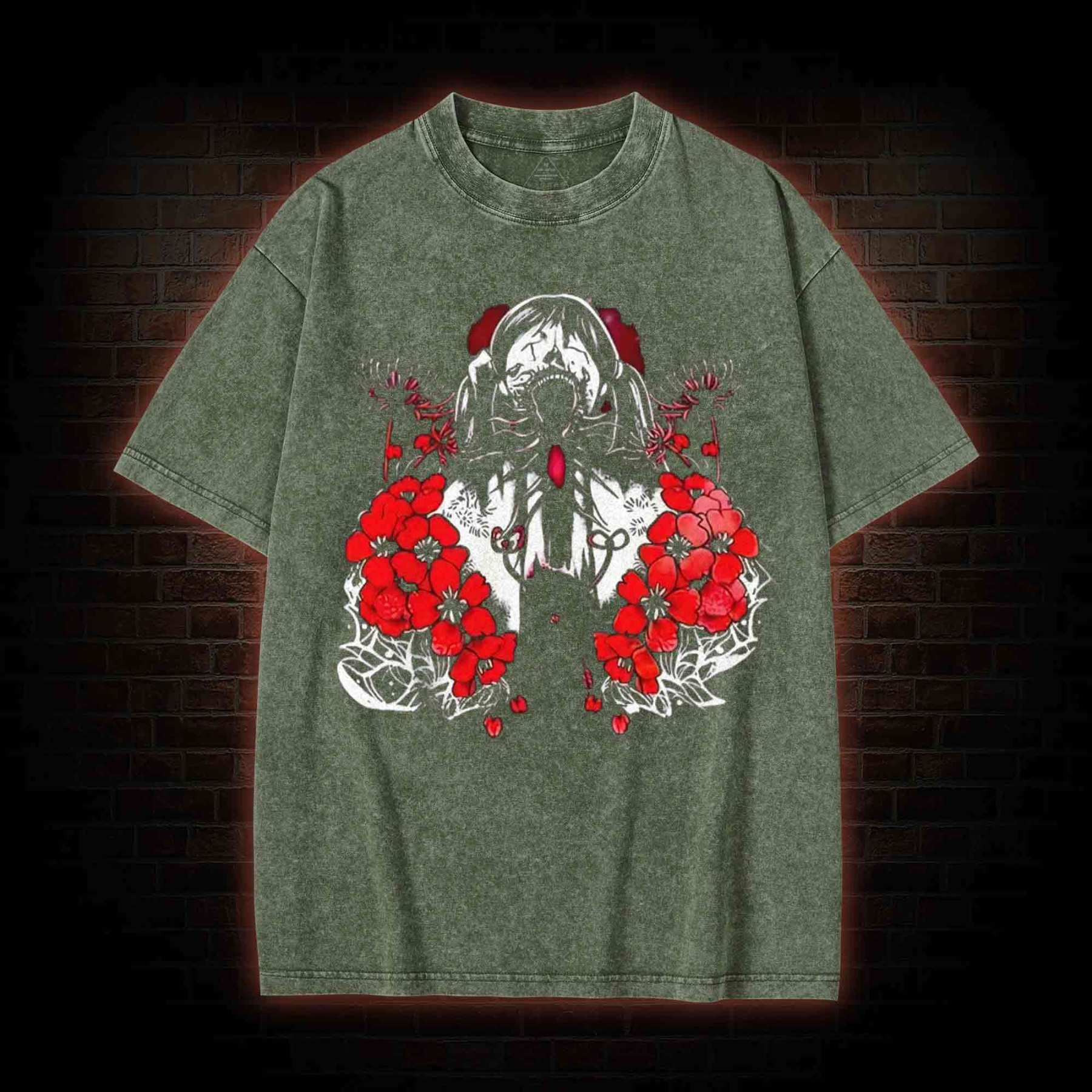 Nightmare Girl Washed T-shirt