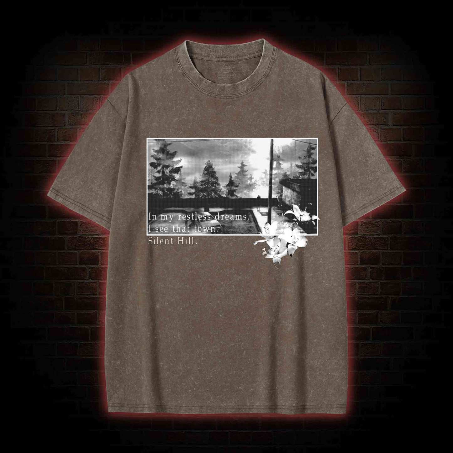 I See That Town Washed T-shirt