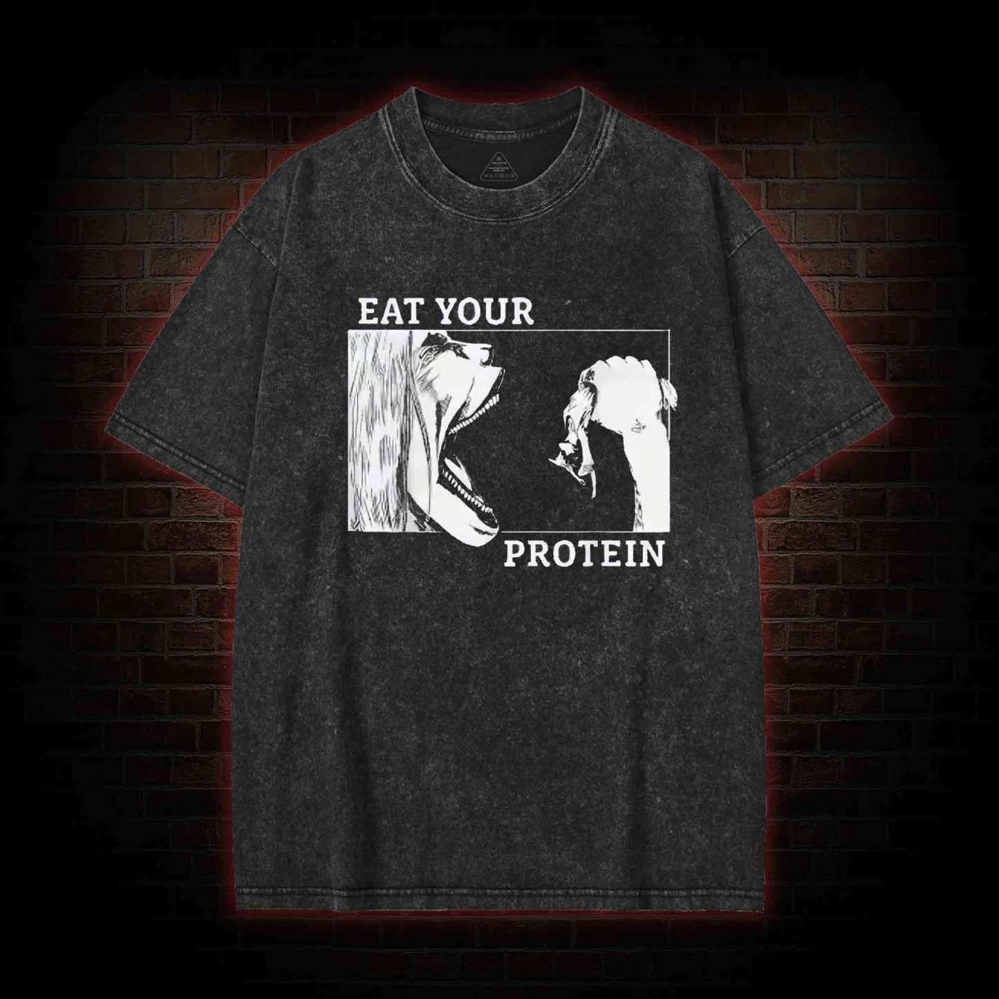 Eat Your Protein Washed T-shirt