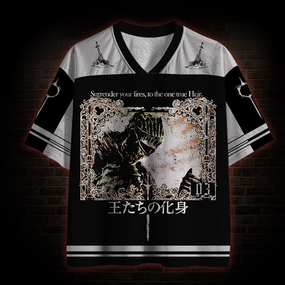 Surrender Your Fires to the True Heir Mesh Jersey