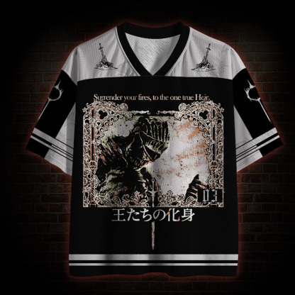 Surrender Your Fires to the True Heir Mesh Jersey