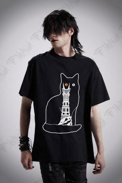 Cat Sauron Funny T-shirt