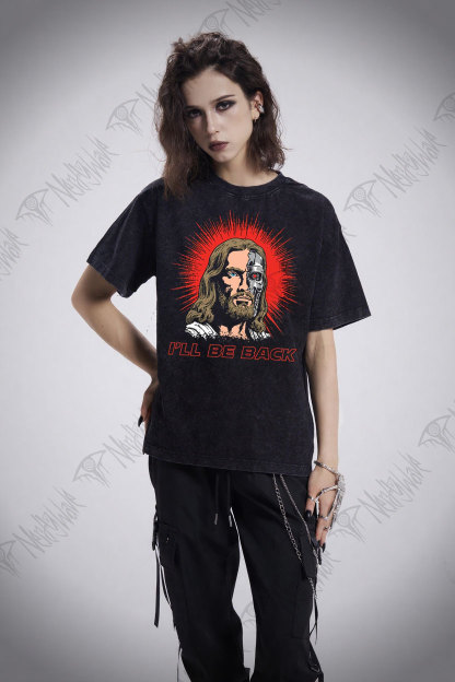 I'll Be Back Jesus Washed T-shirt