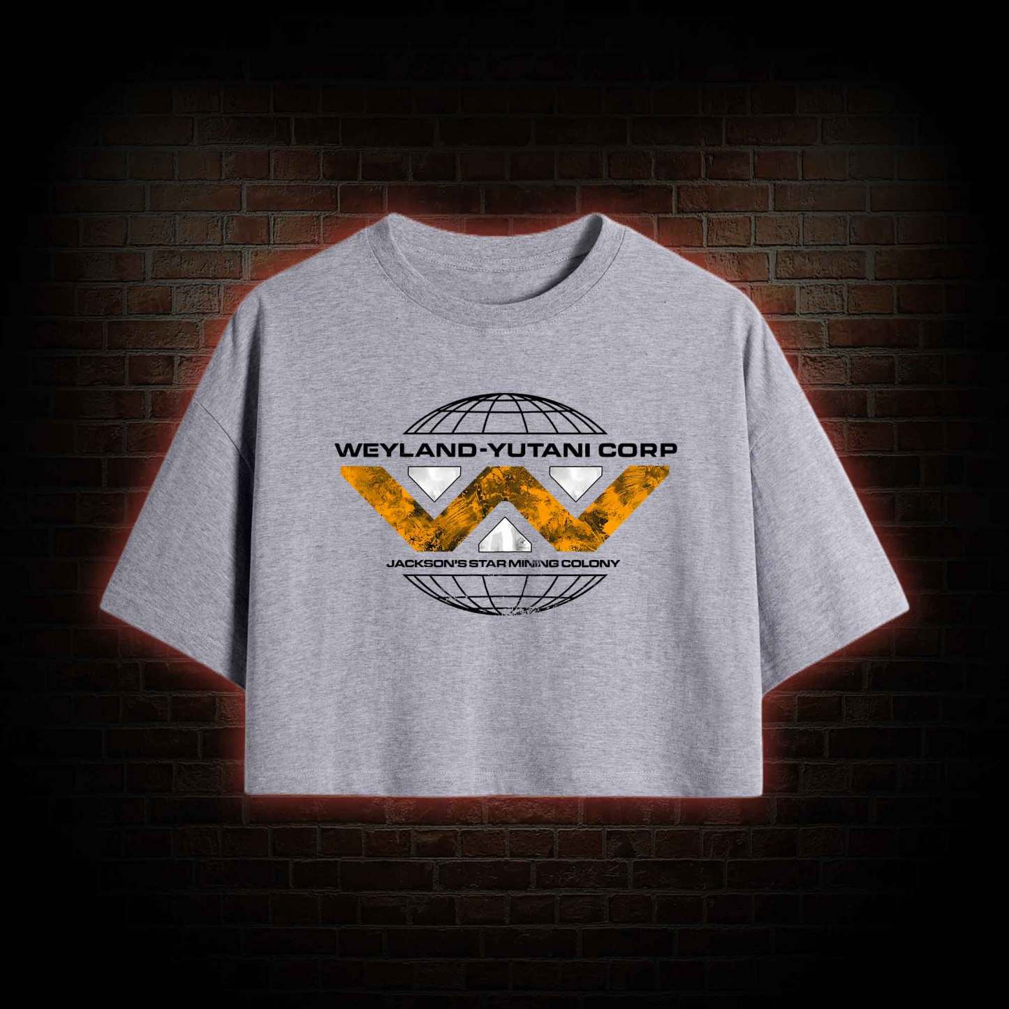 “Building Better World” Crop Top