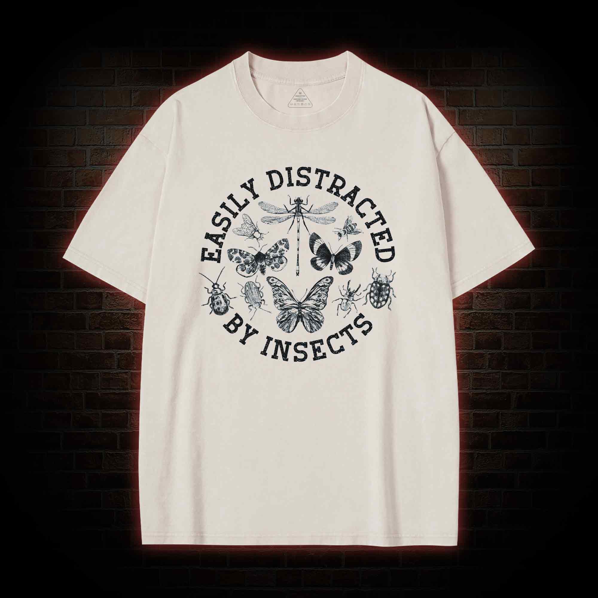 Insect Vintage Washed T-shirt