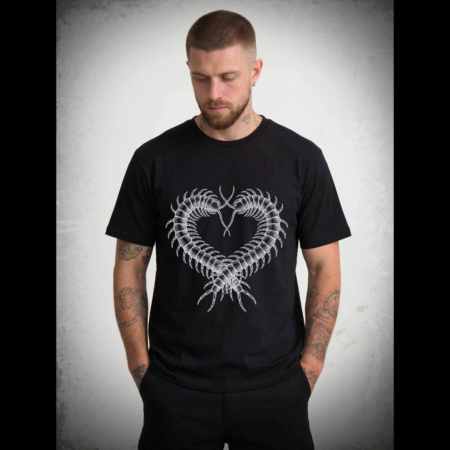 Centipede Heart T-shirt