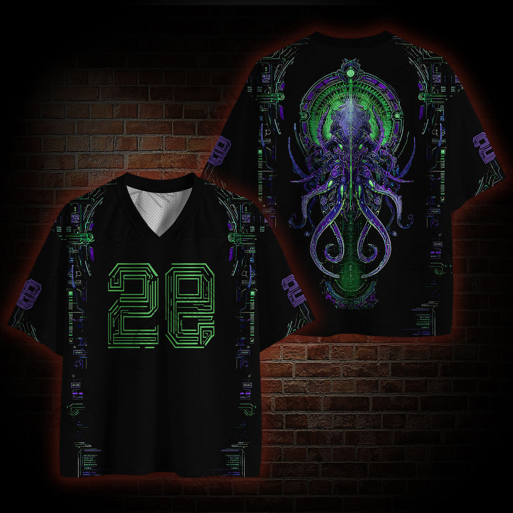Cthulhu does not Sleep Mesh Jersey