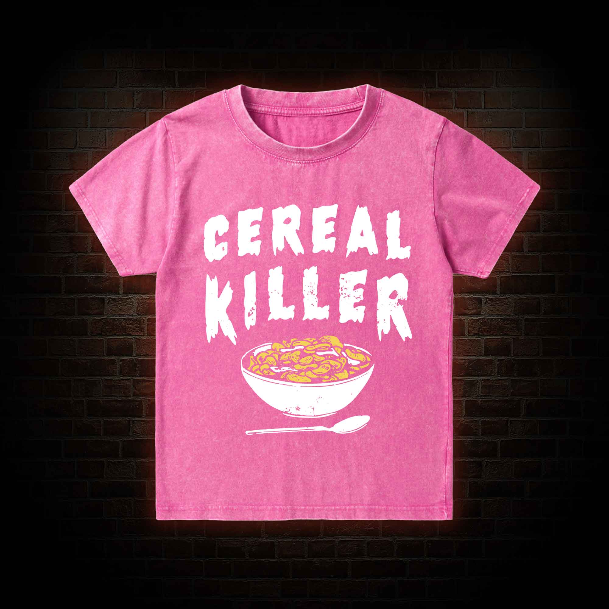 Cereal Killer Kid Washed T-Shirt