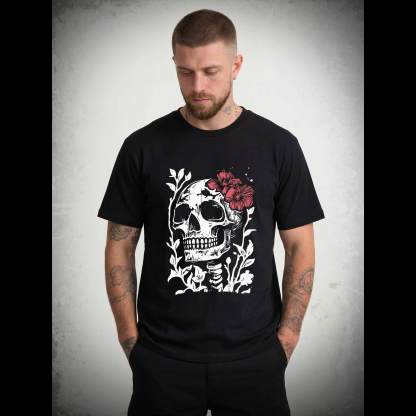 Flower Skull T-shirt