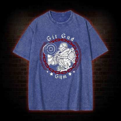 Git Gud Gym Washed T-shirt