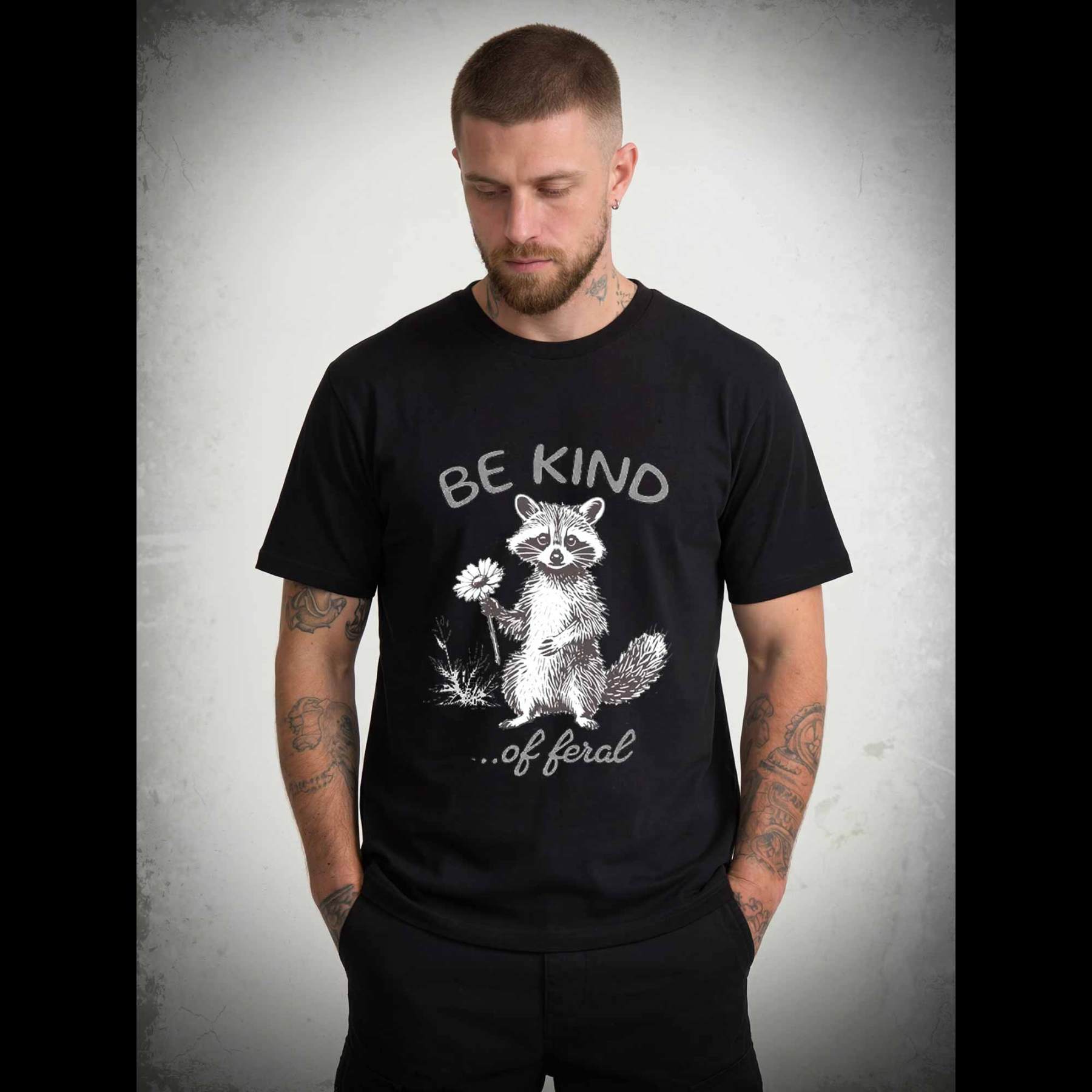 Be Kind of Feral Racoon T-shirt