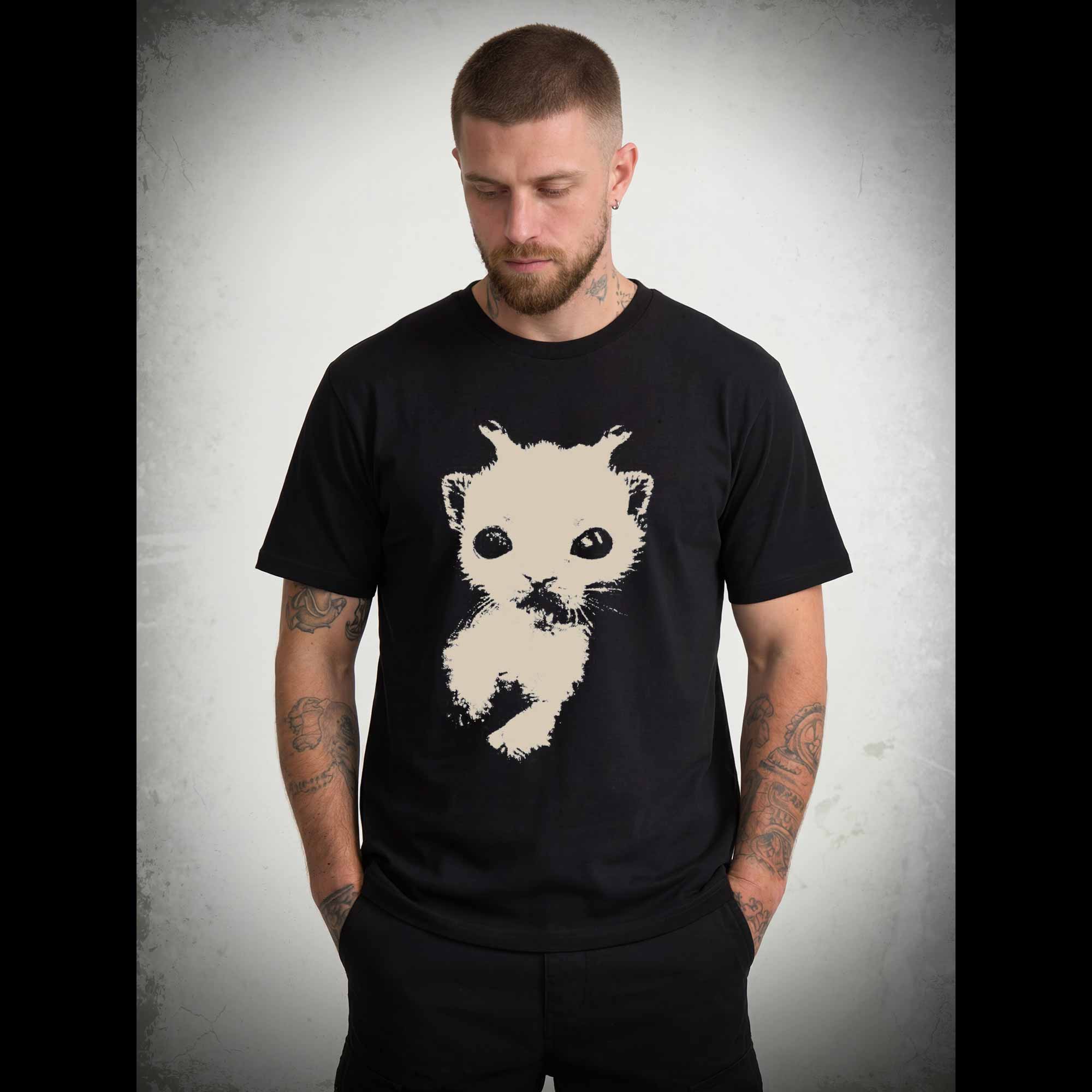 Silly Cat Alien T-shirt