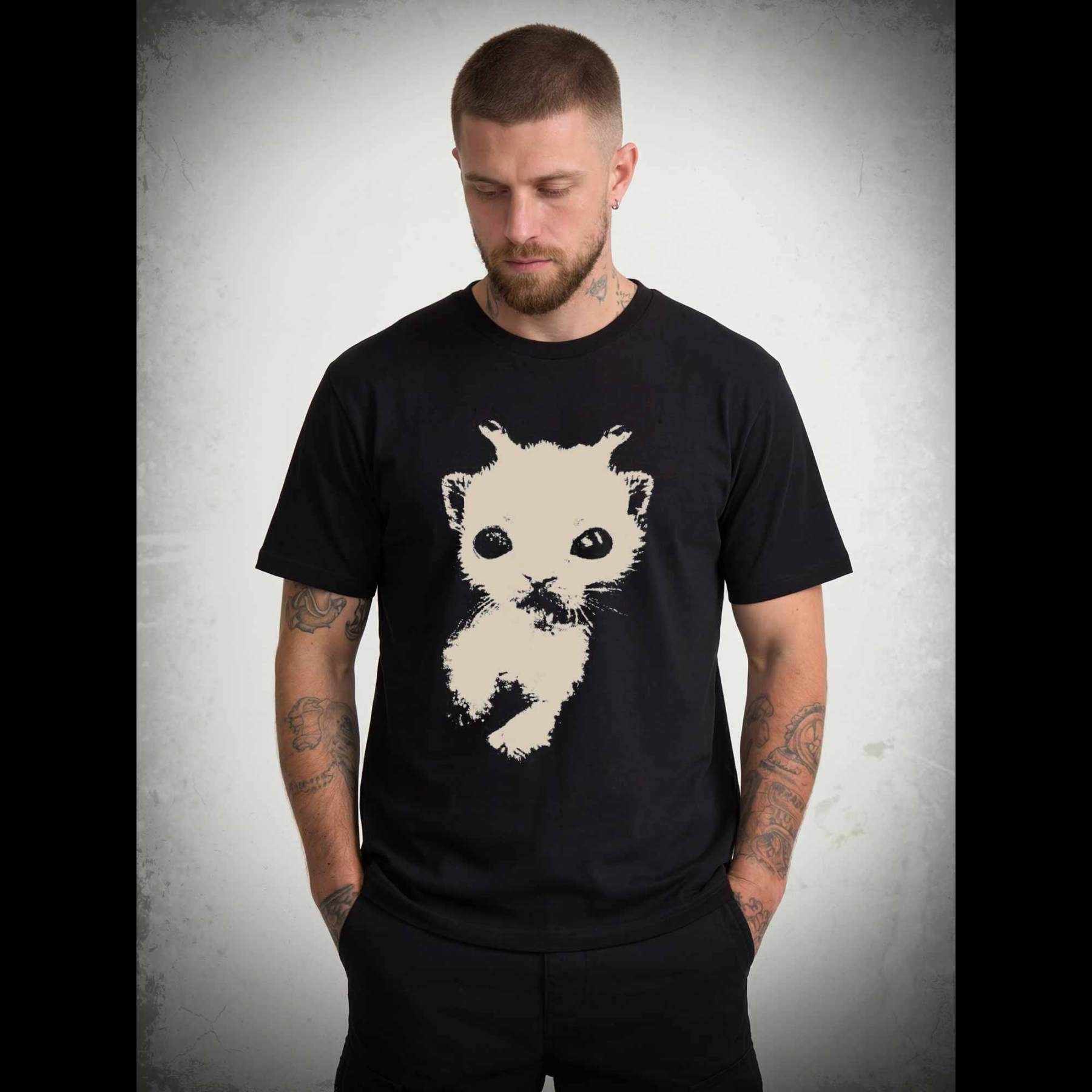 Silly Cat Alien T-shirt