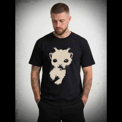 Silly Cat Alien T-shirt