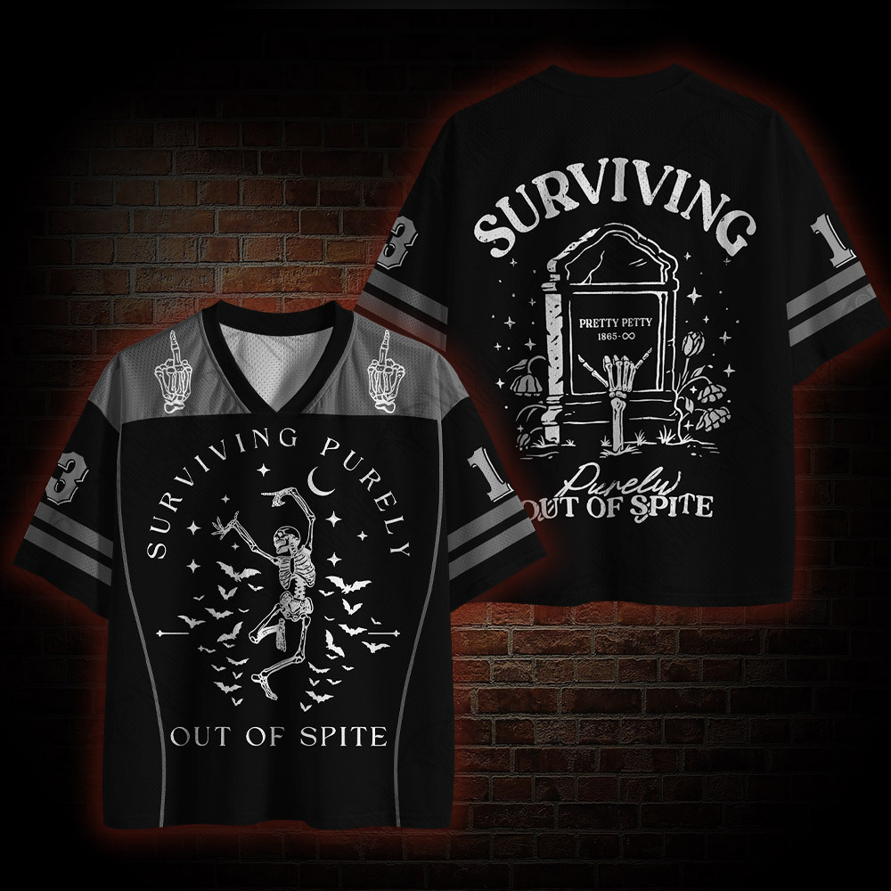 Surviving Purely Out of Spite Mesh Jersey