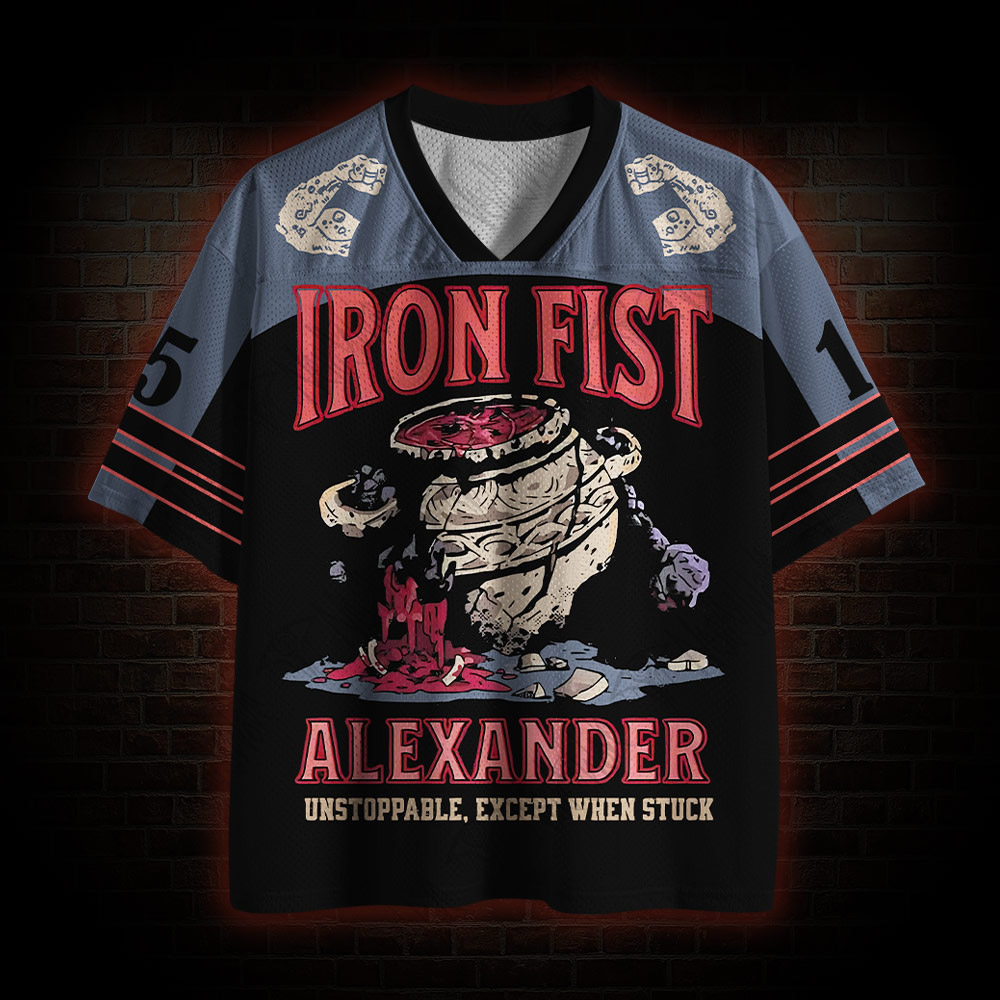 Unstoppable Except When Stuck Mesh Jersey