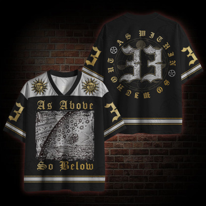 As Above So Below Mesh Jersey