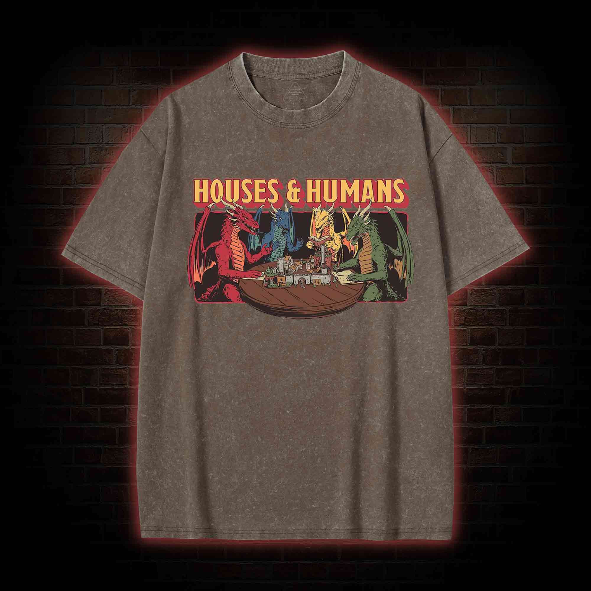 Houses and Humans Washed T-shirt