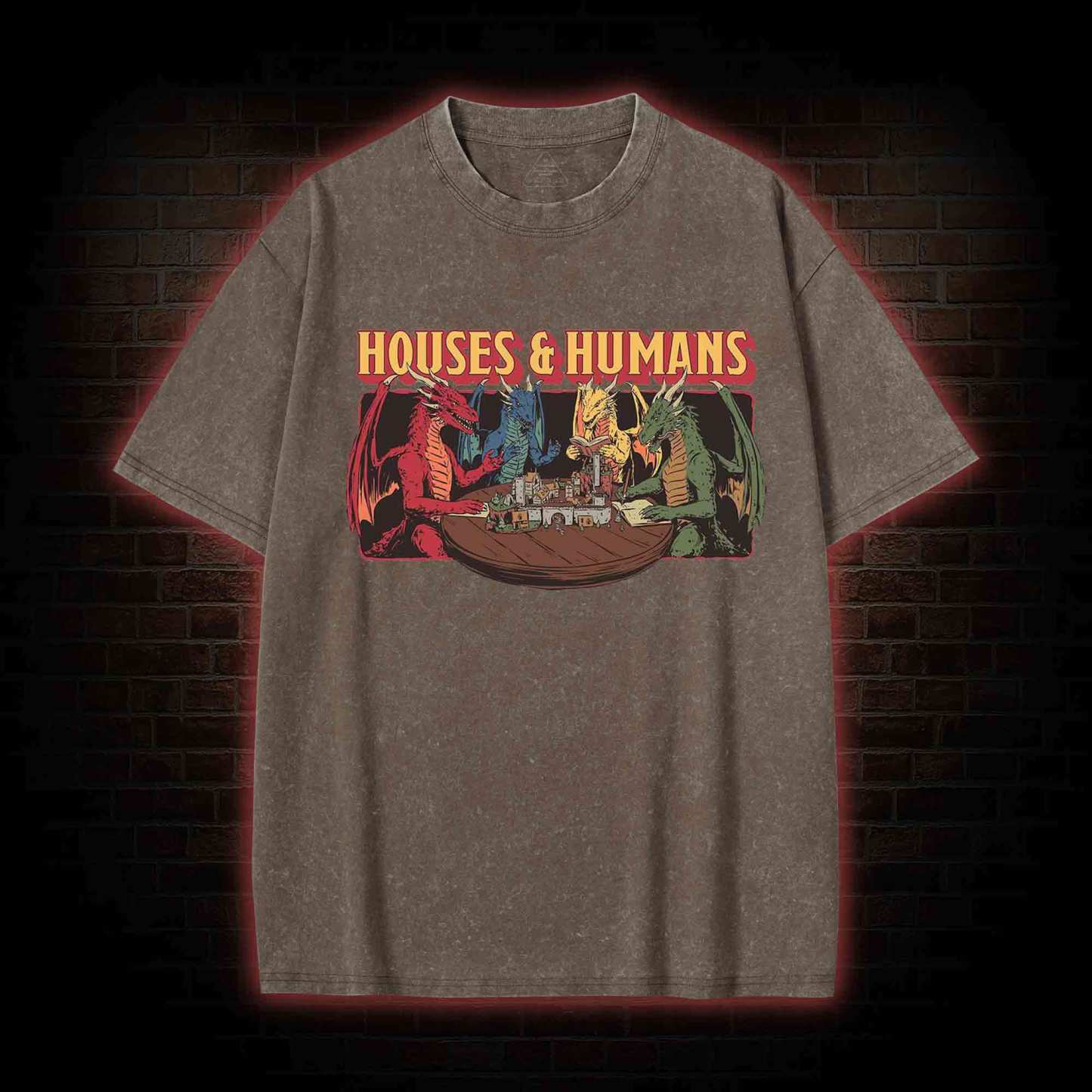 Houses and Humans Washed T-shirt