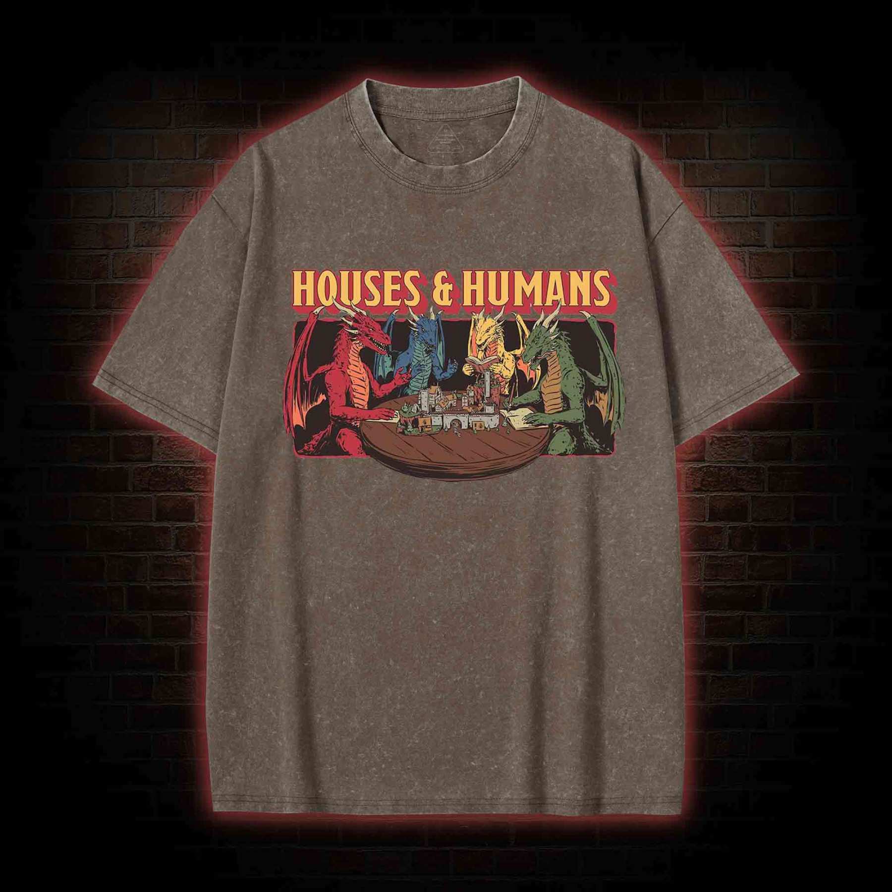 Houses and Humans Washed T-shirt